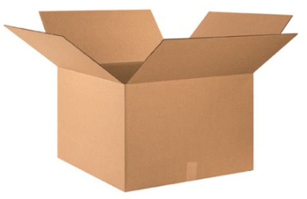 24" x 24" x 16" (ECT-32) Kraft Corrugated Cardboard Shipping Boxes
