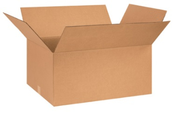 26" x 18" x 12" (ECT-32) Kraft Corrugated Cardboard Shipping Boxes