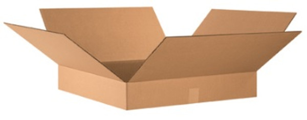 26" x 20" x 4" (ECT-32) Kraft Corrugated Cardboard Shipping Boxes