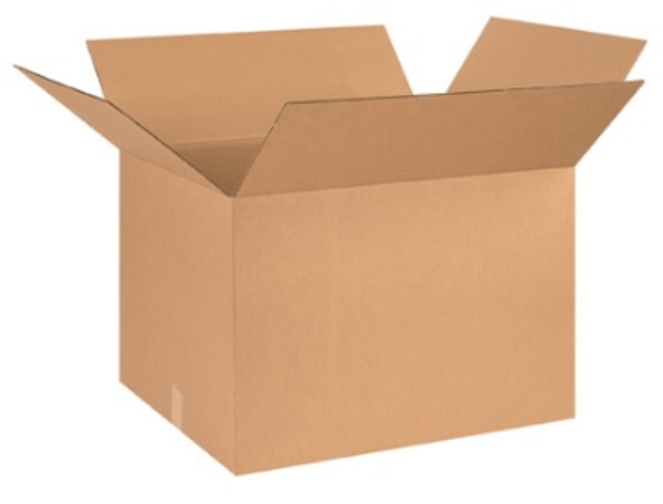 26" x 20" x 18" (ECT-32) Kraft Corrugated Cardboard Shipping Boxes