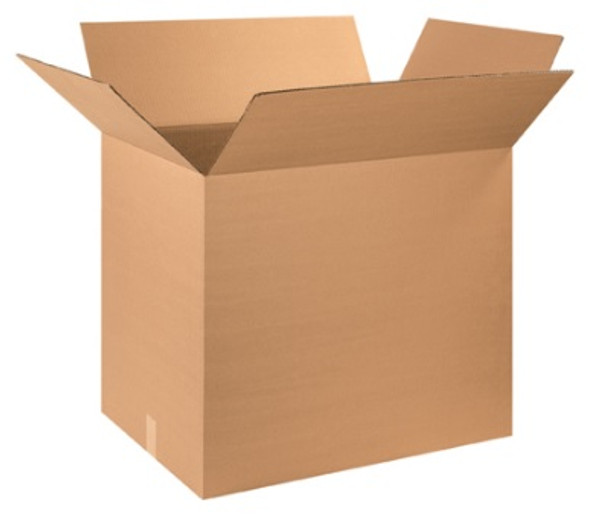 28" x 20" x 25" (ECT-32) Kraft Corrugated Cardboard Shipping Boxes