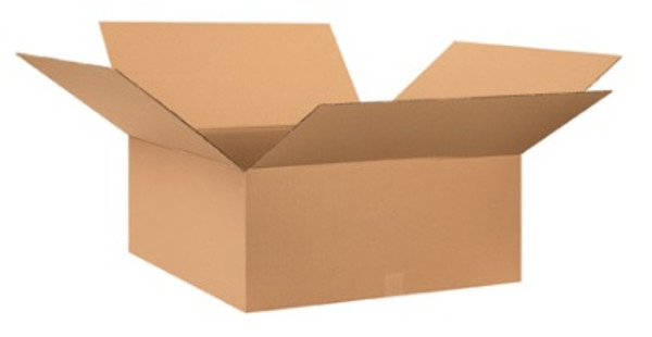 28" x 28" x 12" (ECT-32) Kraft Corrugated Cardboard Shipping Boxes