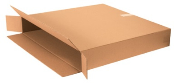 30" x 5" x 30" (ECT-32) Kraft Corrugated Cardboard Side Loading Shipping Boxes, Picture Frame Boxes