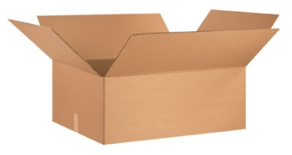 30" x 24" x 12" (ECT-32) Kraft Corrugated Cardboard Shipping Boxes