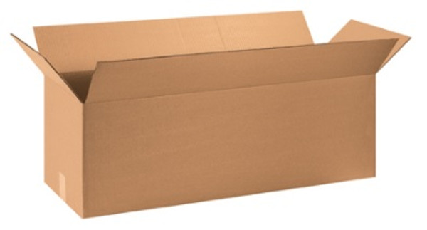 36" x 12" x 12" (ECT-32) Long Kraft Corrugated Cardboard Shipping Boxes