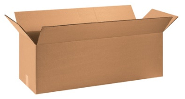 36" x 12" x 12" (DW/ECT-48) Heavy-Duty Double Wall Kraft Corrugated Cardboard Shipping Boxes