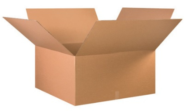 36" x 36" x 18" (ECT-32) Kraft Corrugated Cardboard Shipping Boxes