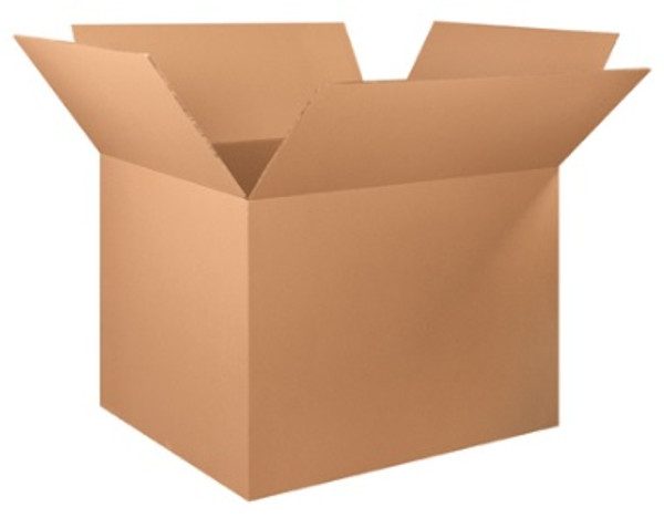 48" x 40" x 36" (D.W./ECT-51) Heavy-Duty Double Wall Kraft Corrugated Cardboard Shipping Boxes