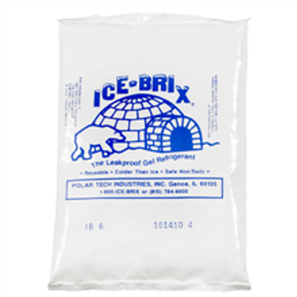 5 1/2" x 4" x 3/4" - 6 oz. Ice-Brix™ Cold Packs. The ultimate in refrigerant cold packs.