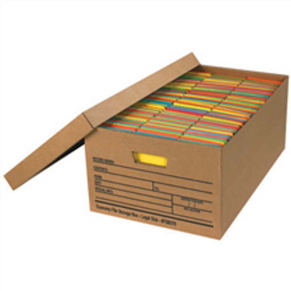 24" x 15" x 10" Economy File Storage Boxes 