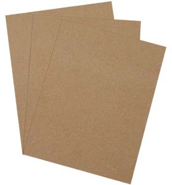 8.5" x 11" Heavy-Duty Kraft Fibreboard Chipboard Pads 0.030 Thickness