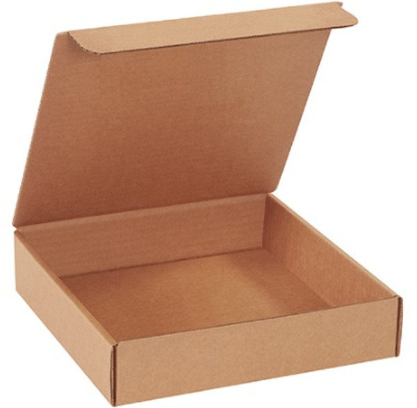 9" x 9" x 2" (200#/ECT-32-B) Kraft Literature Corrugated Cardboard Mailers