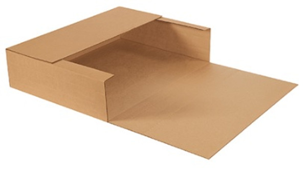 26" x 20" x 6" (200#/ECT-32-C) Kraft Corrugated Cardboard Jumbo Easy-Fold Mailers