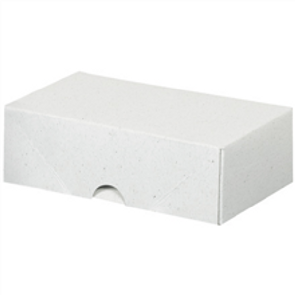 6" x 3 1/2" x 2"  Stationery Folding Cartons Instantly snap into place.