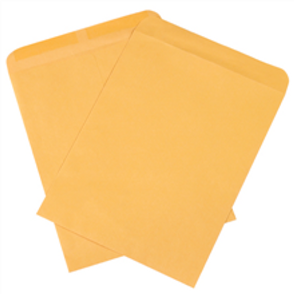 12" x 15.5" Kraft Gummed Envelopes