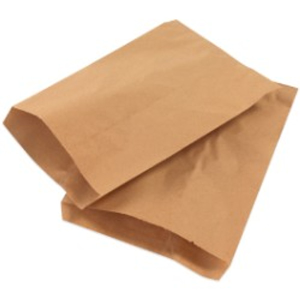 8.5" x 11" Kraft Flat Merchandise Brown Paper Bags