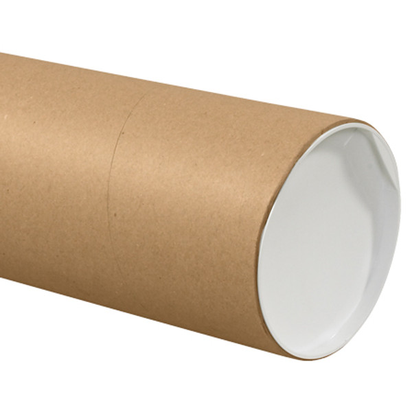 10" x 36" Kraft Jumbo Mailing Storage Tubes