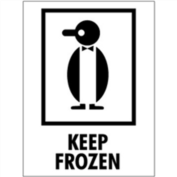 "Keep Frozen" International Safe-Handling Labels