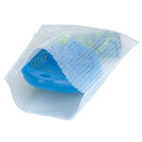 5" x 6" Flush Cut Bubble Pouches. Bubble on the outside, smooth on the inside.