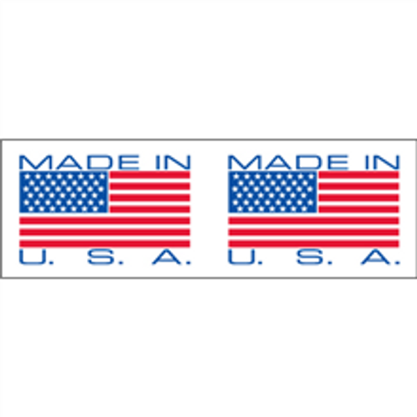 "Made in USA" Pre-Printed Carton Sealing Tape