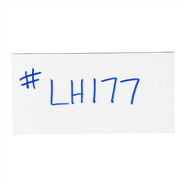 2" x 4" White  Warehouse Labels - Magnetic Strips