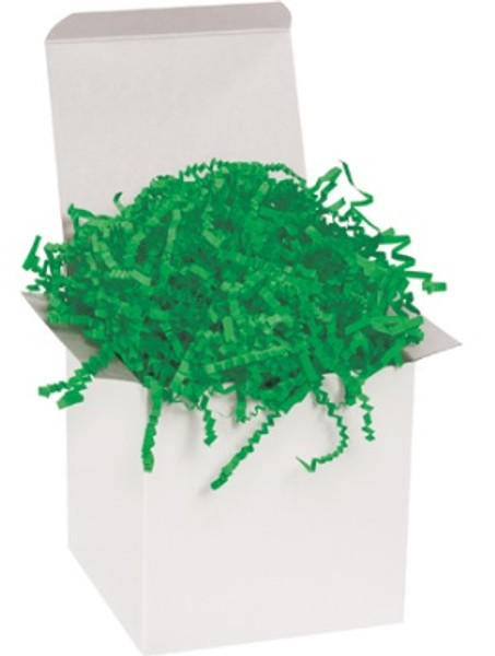 Crinkle Cut Green Void Fill Paper Shred
