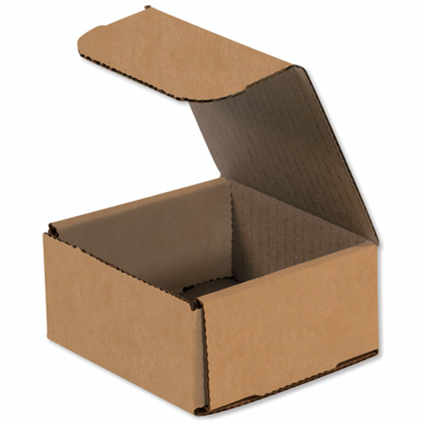 5" x 4" x 3" (ECT-32-B) Kraft Corrugated Cardboard Mailers