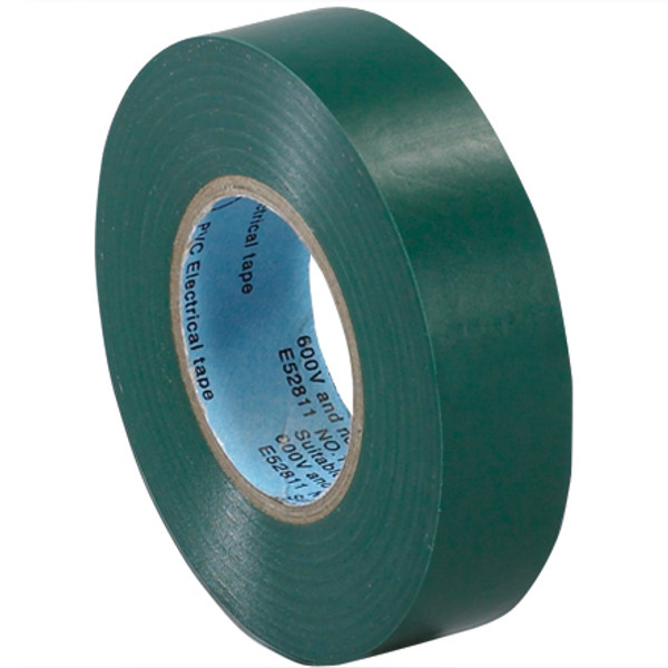 3/4" Green Color Coding Vinyl Electrical Tape