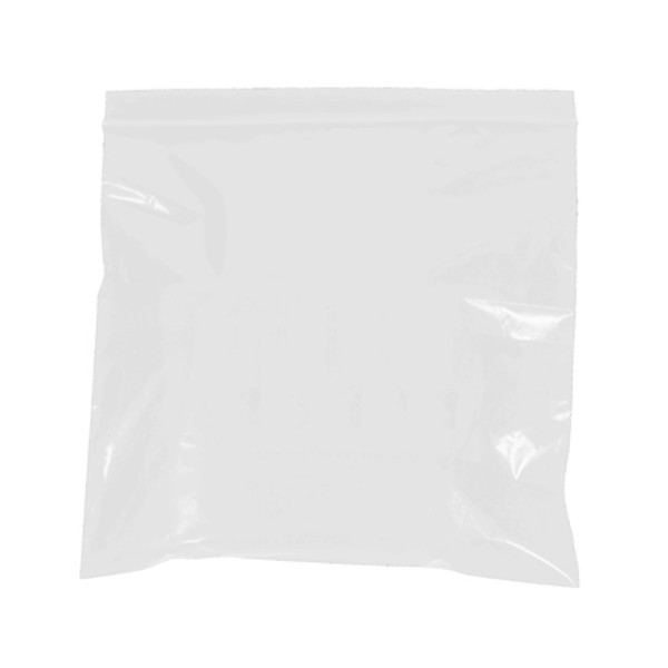 10" x 12" - 2 Mil White Reclosable Poly Bags