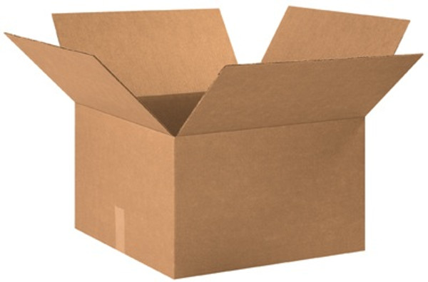 20"x20"x12" Brown Corrugated Cardboard Shipping Box