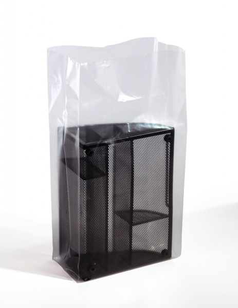 8"X4"x22" Clear Gusseted Poly Bags 3 mil 