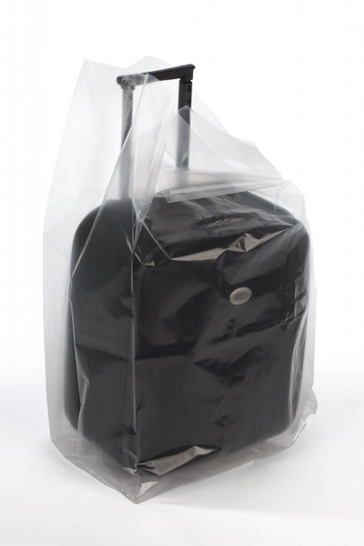 15"X9"x32" Clear Gusseted Poly Bags 3 mil