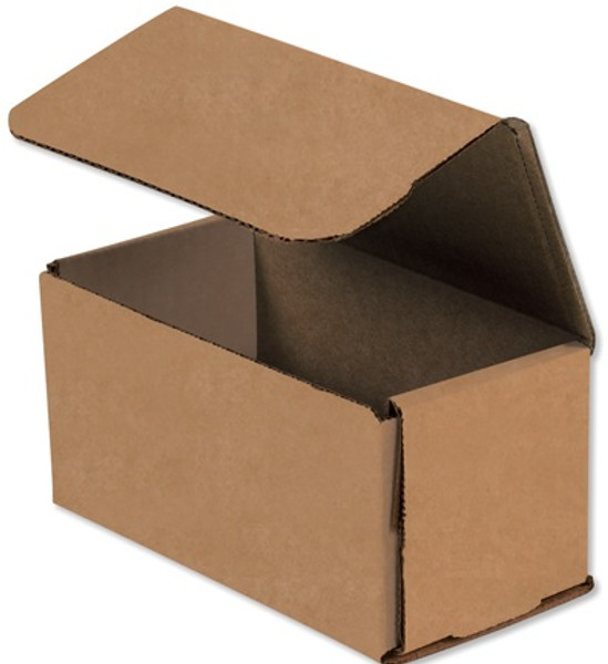 4" x 3" x 2" (ECT-32-B) Kraft Corrugated Cardboard Mailers