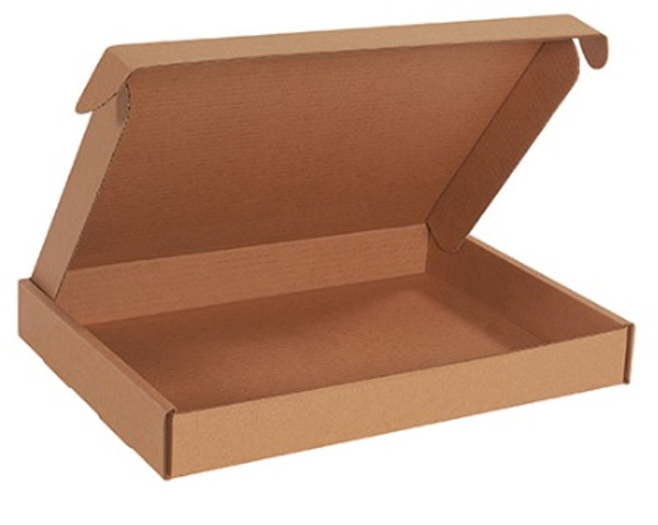 16" x 12" x 2" (200#/ECT-32-B) Kraft Deluxe Literature Corrugated Cardboard Mailers