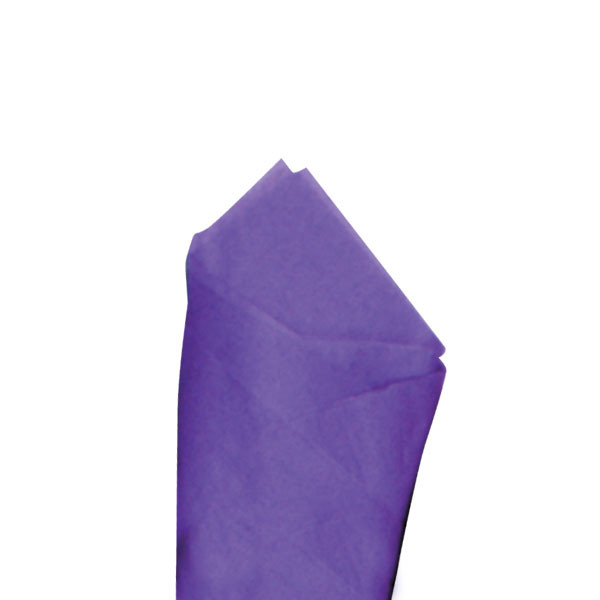 Pansy (Purple) Color Wrapping and Tissue Paper, Quire Folded