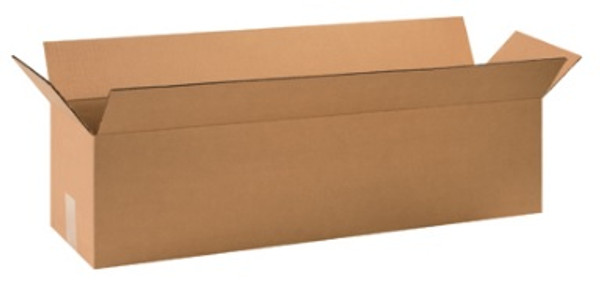 40" x 10" x 10" (ECT-32) Long Kraft Corrugated Cardboard Shipping Boxes