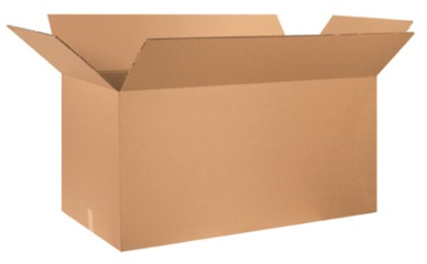 40" x 20" x 20" (DW/ECT-48) Heavy-Duty Double Wall Kraft Corrugated Cardboard Shipping Boxes