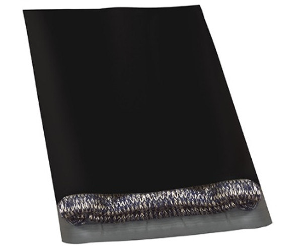 12" x 15 1/2" Black Peel and Seal Poly Shipping Bags Mailers