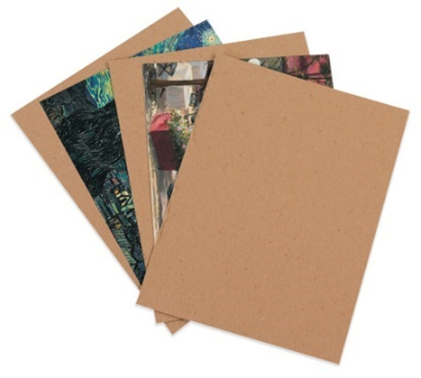 40" x 48" Extra Heavy-Duty Kraft Fibreboard Chipboard Pads 0.050 Thickness