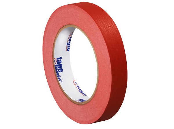 1/2" Red Colored Masking Tape - Tape Logic™