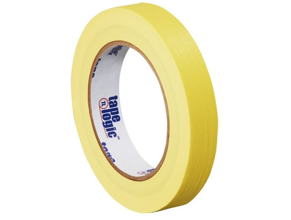 1/2" Yellow Colored Masking Tape - Tape Logic™