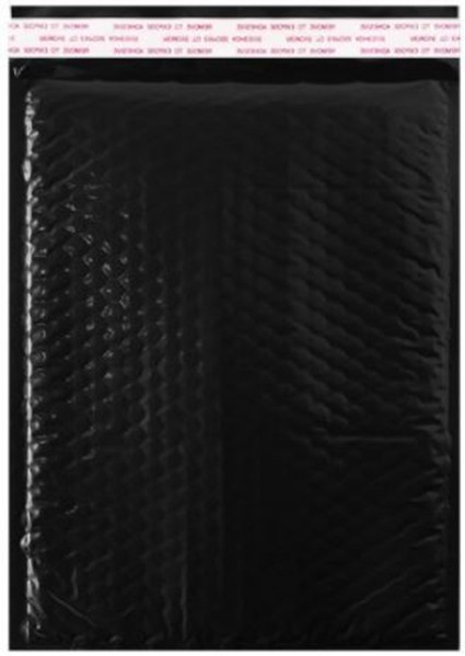 Size #0 DVD 6.5"x9" Black Color Poly Bubble Mailers with Peel-N-Seal Size #0 DVD 6.5"x9" Black Color Poly Bubble Mailers with Peel-N-Seal