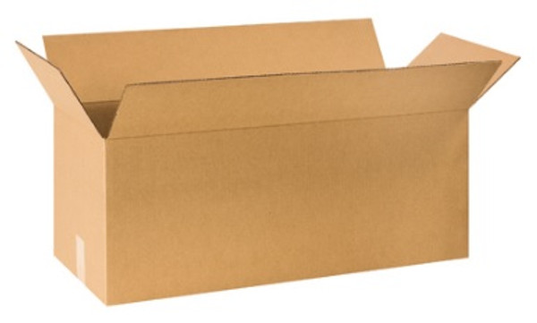 30" x 13" x 13" (ECT-32) Kraft Corrugated Cardboard Shipping Boxes