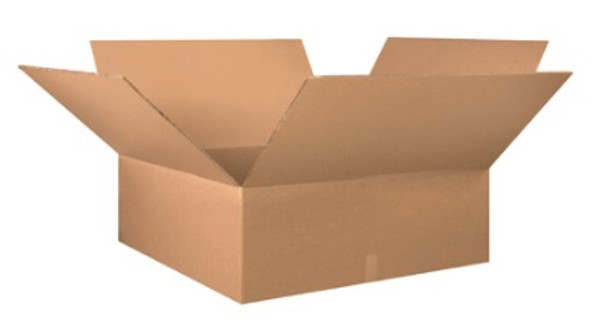 30" x 30" x 12" (DW/ECT-48) Heavy-Duty Double Wall Kraft Corrugated Cardboard Shipping Boxes