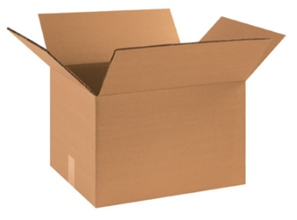 16" x 10" x 6" (DW/ECT-48) Heavy-Duty Double Wall Kraft Corrugated Cardboard Shipping Boxes