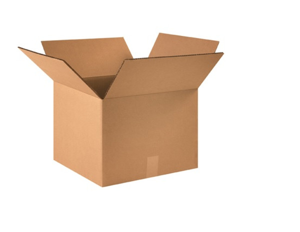 16" x 16" x 14" Double Wall Corrugated Cardboard Shipping Boxes 