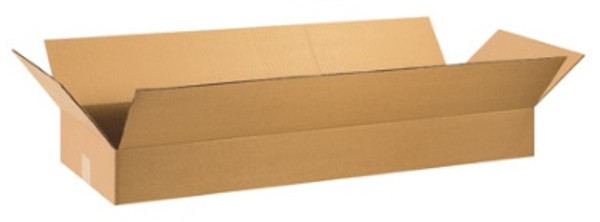 36" x 16" x 5" (ECT-32) Flat Kraft Corrugated Cardboard Shipping Boxes