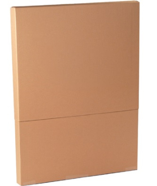 37 1/2" x 4 1/2" x 30" (ECT-32) Telescoping Outer Box Kraft Corrugated Cardboard Shipping Boxes