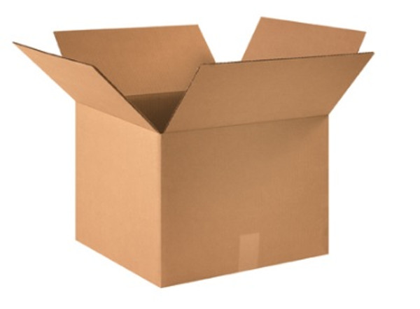 16" x 16" x 12" Brown Corrugated Cardboard Shipping Box Build-A-Bundle™