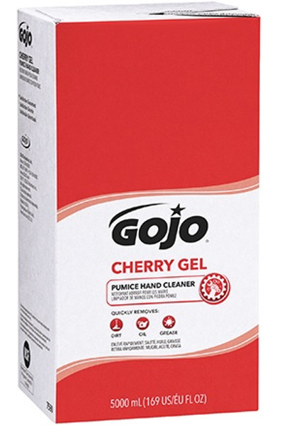 GOJO® Cherry Gel Pumice Hand Cleaner Refill Box 5,000 mL